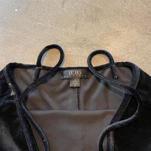 90s Velvet Grunge Fairy Whimsy Goth cami by BCBGMaxazria Size small - Picture 4 of 4